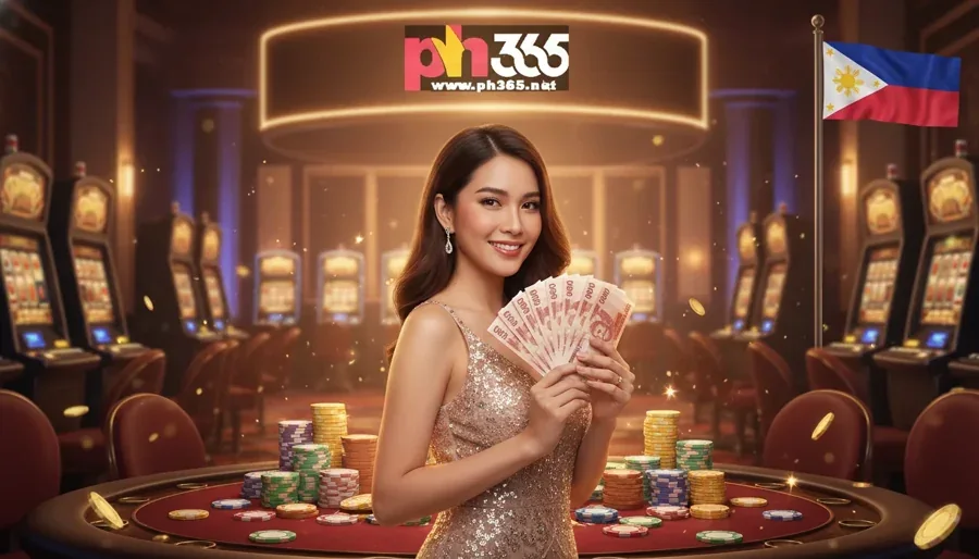 PH365 lobby with Sweet Bonanza and live dealer tiles